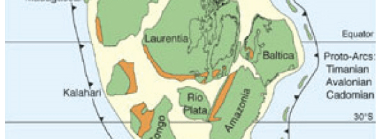 Rodinia Map